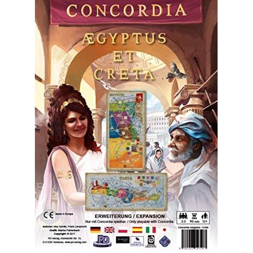 

Настольная игра Concordia: Aegyptus/Creta Expansion Rio Grande Games