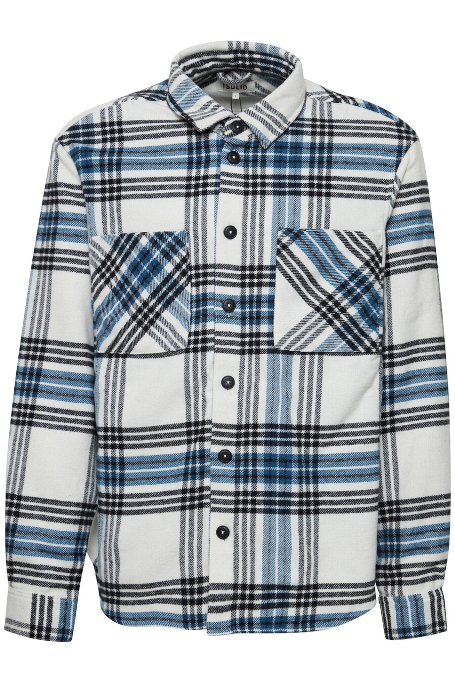 

Рубашка Slim Fit на пуговицах !Solid Aakon, White