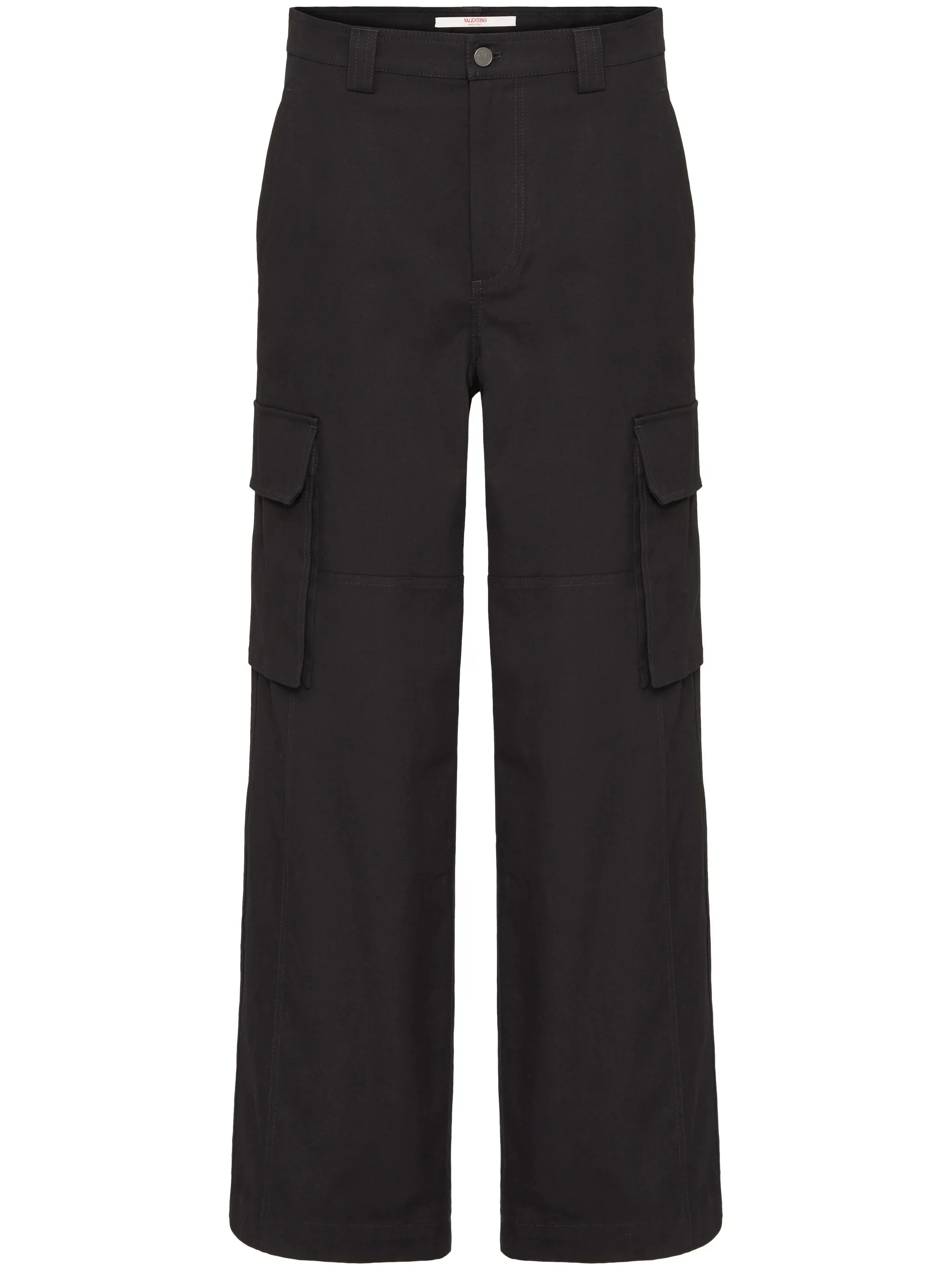 

Широкие брюки карго Valentino Garavani, черный