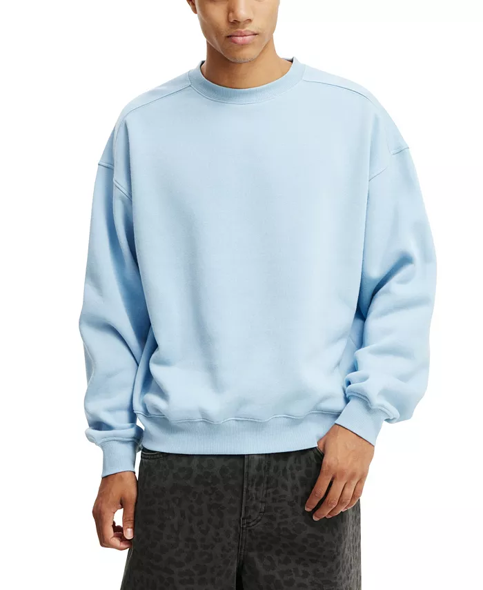 

Мужская толстовка Box Fit Crew COTTON ON, синий