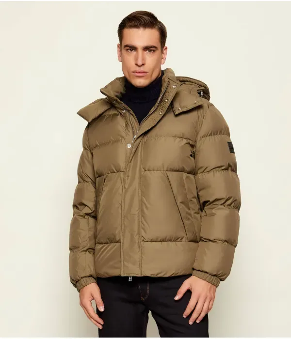 Куртка H-Corbinian5 regular fit Boss, бежевый