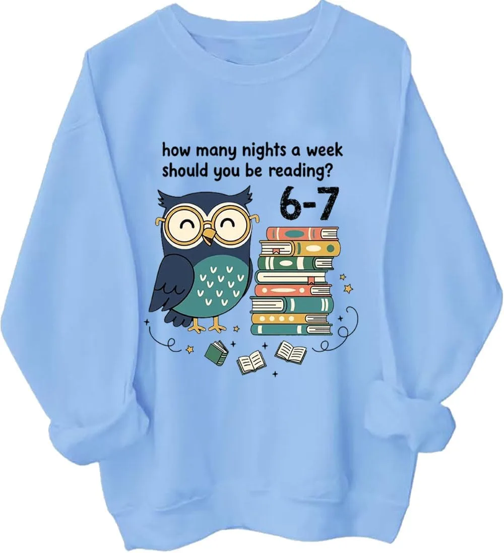 

Толстовка Reading 67, How Many Nights A Week Should You Be Reading 6-7 Czbic