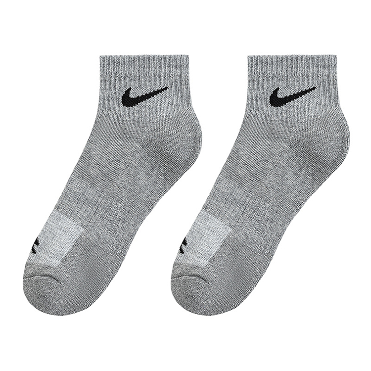 Носки детские 3 пары Nike, белый/rock peak серый/черный — фото 3