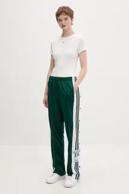 Спортивные брюки свободного кроя Adibreak Adidas Originals, зеленый — фото 2