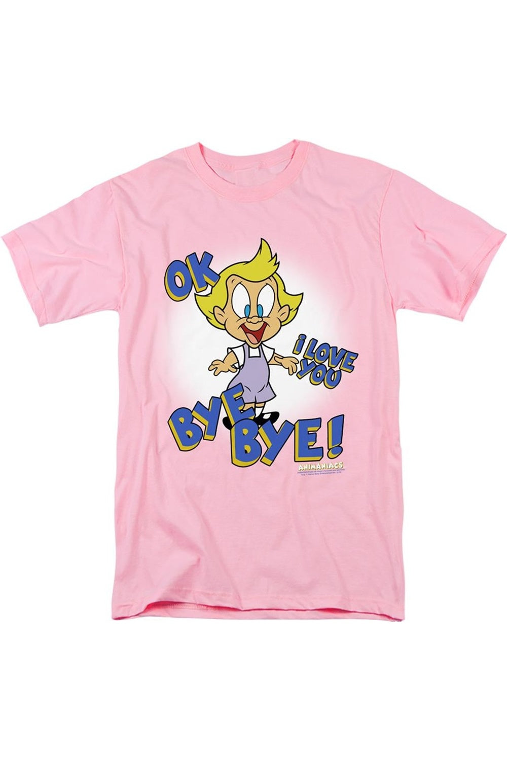 

Футболка с коротким рукавом для взрослых Animaniacs Mindy Gildan, розовый