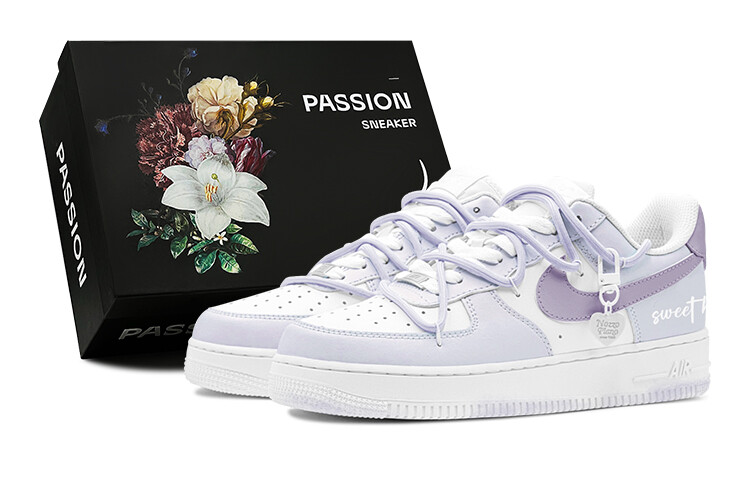 Женские кроссовки для скейтбординга Nike Air Force 1, Lavender