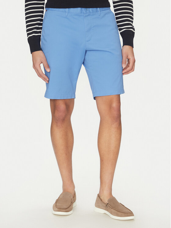 

Шорты из ткани обычного кроя Harlem MW0MW23568 Tommy Hilfiger, голубой