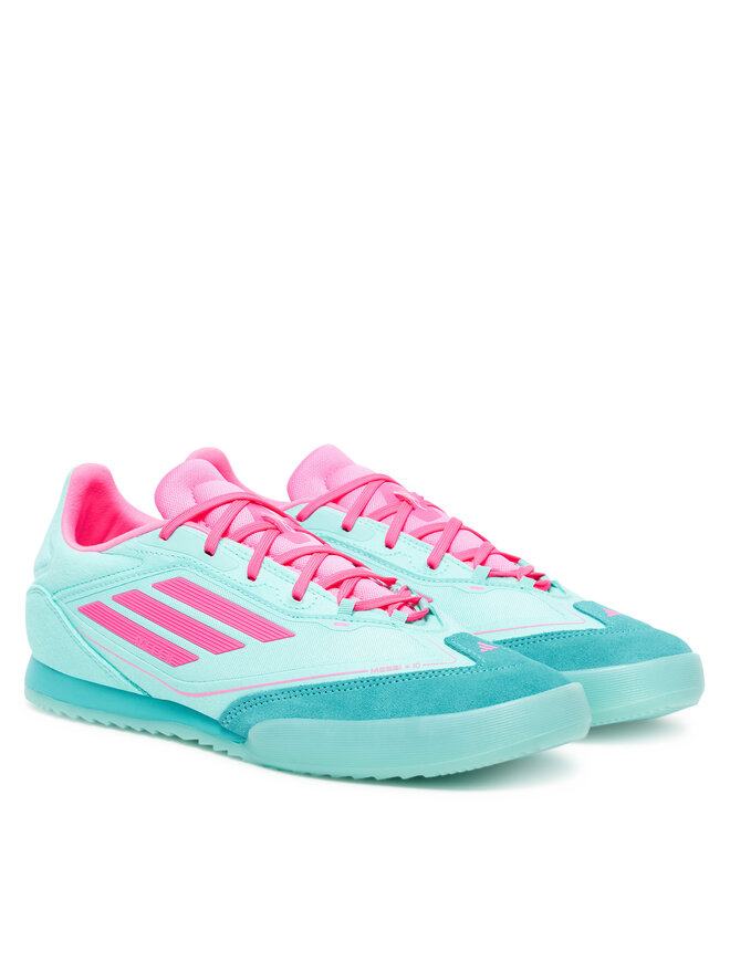 Бутсы F50 Messi Freestyle Indoor JH8831 Adidas, бирюзовый — фото 2