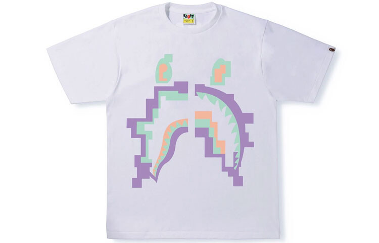 

Футболка Shark Series для мужчин A Bathing Ape, черный