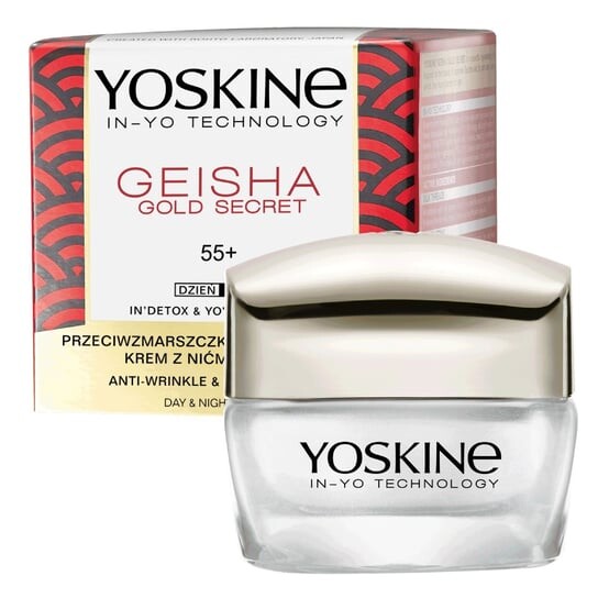 

Крем для лица дневной и ночной 55+, 50 мл Yoskine, Geisha Gold Secret