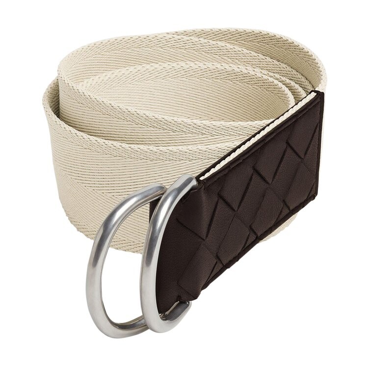 

Ремень Bottega Veneta Webbing Nastro Belt, цвет Plaster/Silver