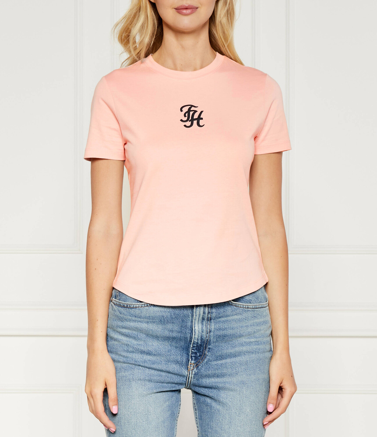 

Футболка Tommy Hilfiger Slim Fit, роза