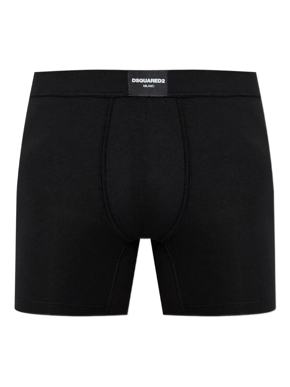 

Боксеры с нашивкой-логотипом Dsquared2, черный