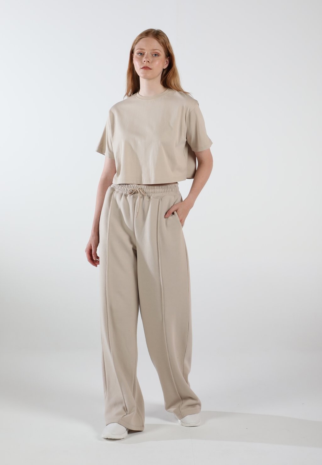 

Спортивные брюки WIDE LEG PALAZZO E EOSELIO, бежевый