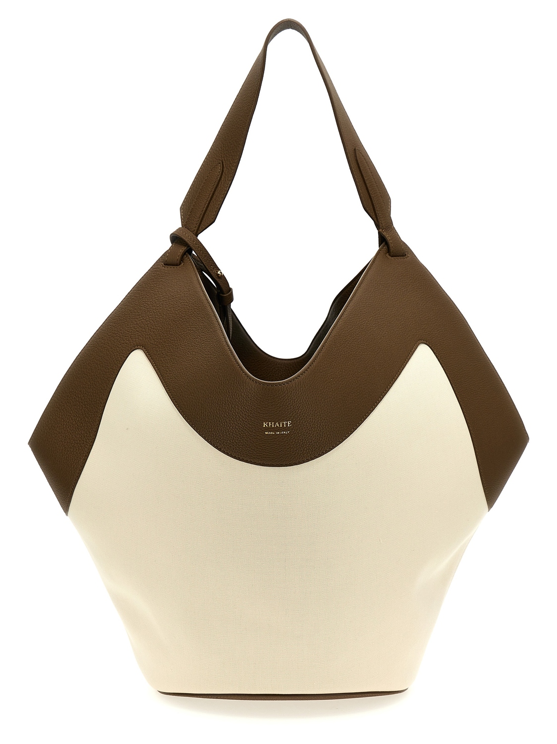 

Шоппер "Lotus" среднего размера KHAITE, мультиколор