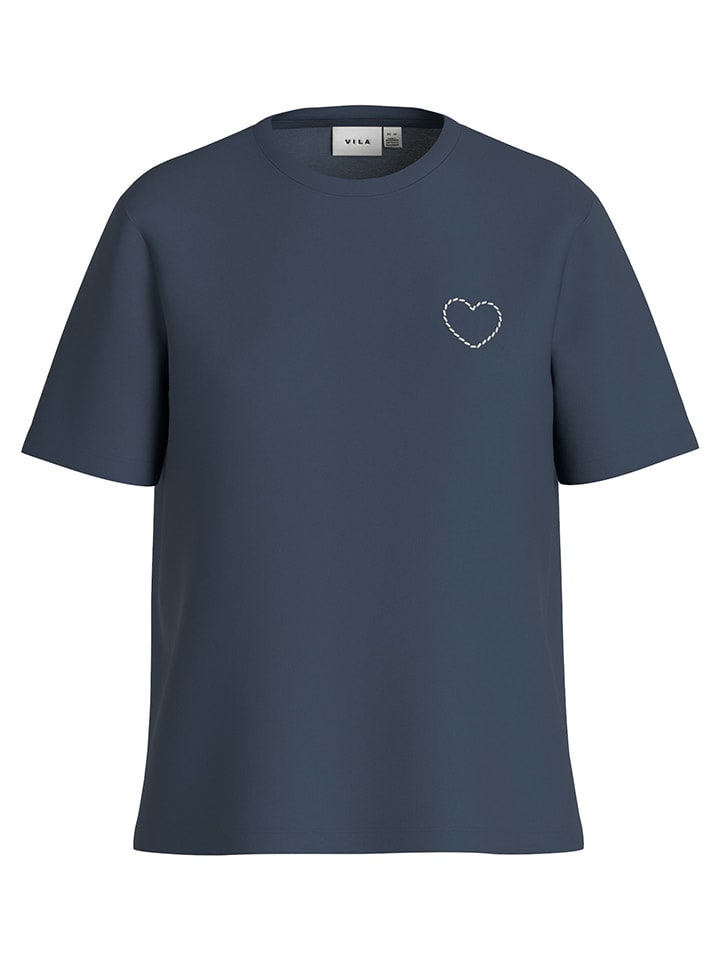 

Футболка Vila, темно-синий