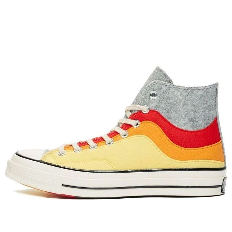 

Кеды Converse Chuck 70 High 'Thermo Felt - Storm Front Yellow', разноцветный