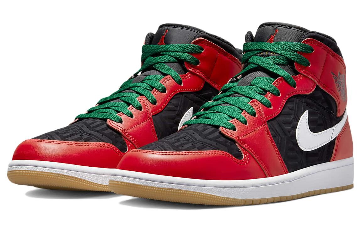 Кроссовки JORDAN 1 Mid Se Christmas — фото 3