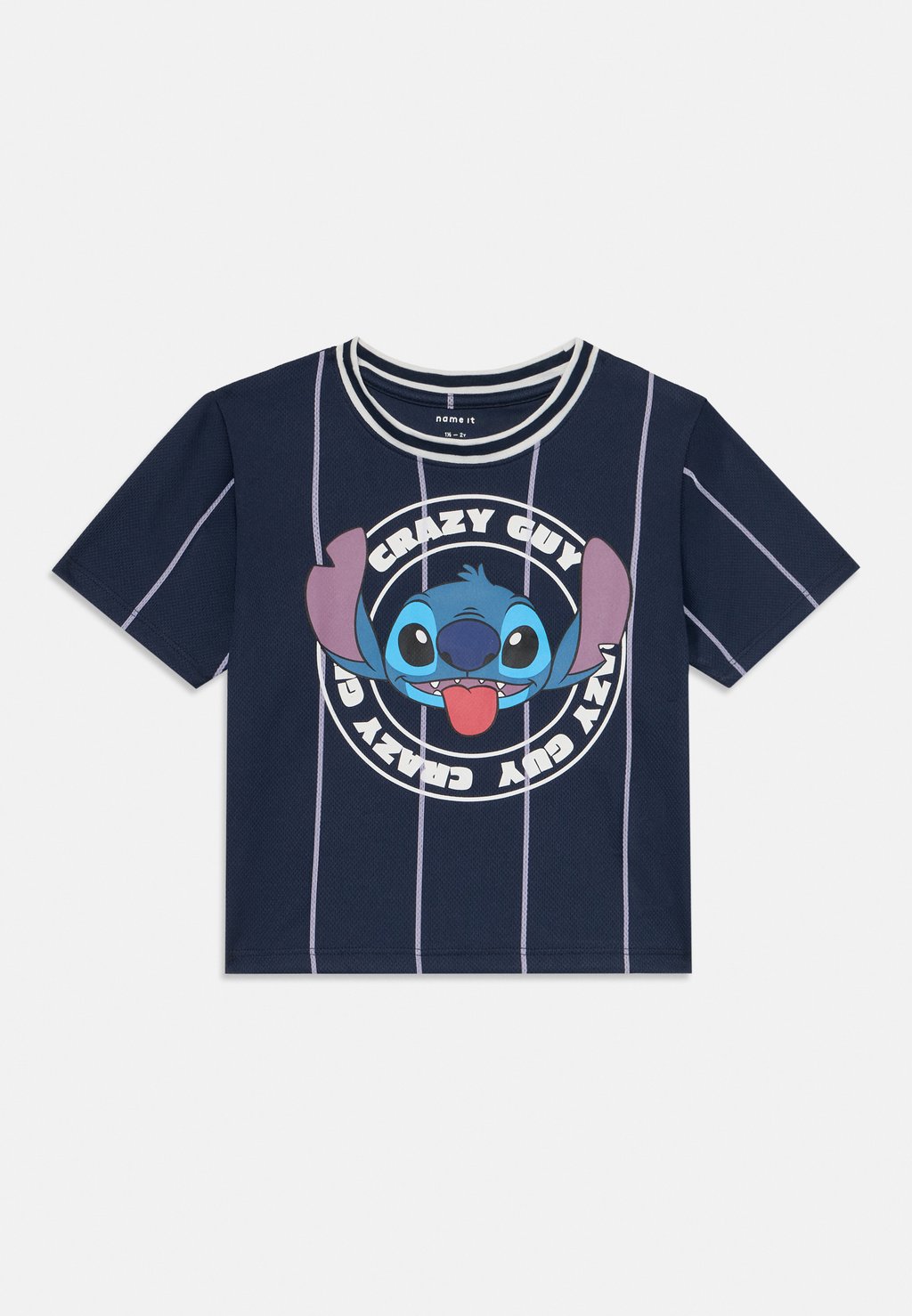 

Футболка с принтом NMMARIZ STITCH Name it, темно-синий