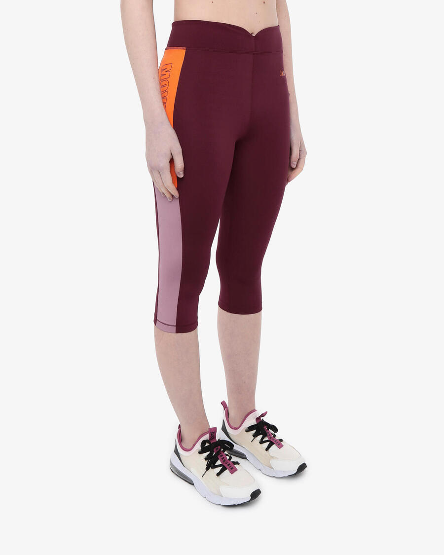 

JAKED Синтетические леггинсы для фитнеса бордового цвета для женщин