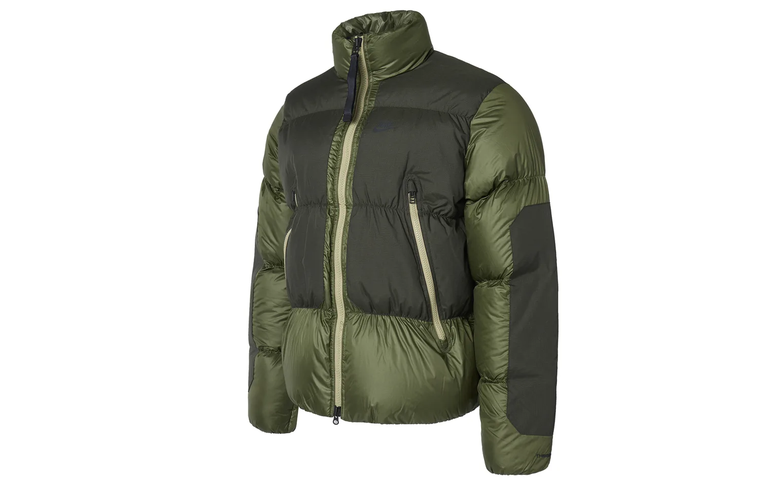 Nike Зимняя куртка Dri Fit Down для мужчин, цвет Rugged Green