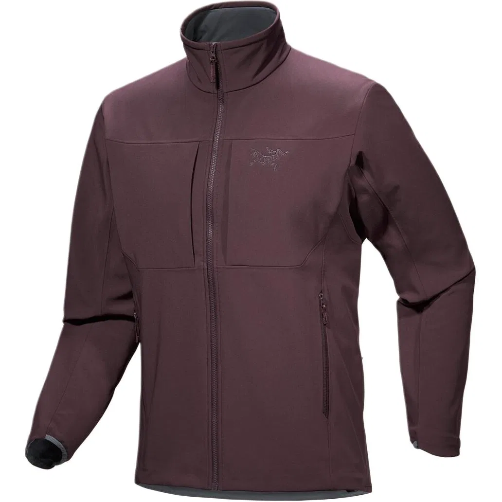 Софтшелл куртка Gamma MX мужская Arcteryx темно-серая — фото 3