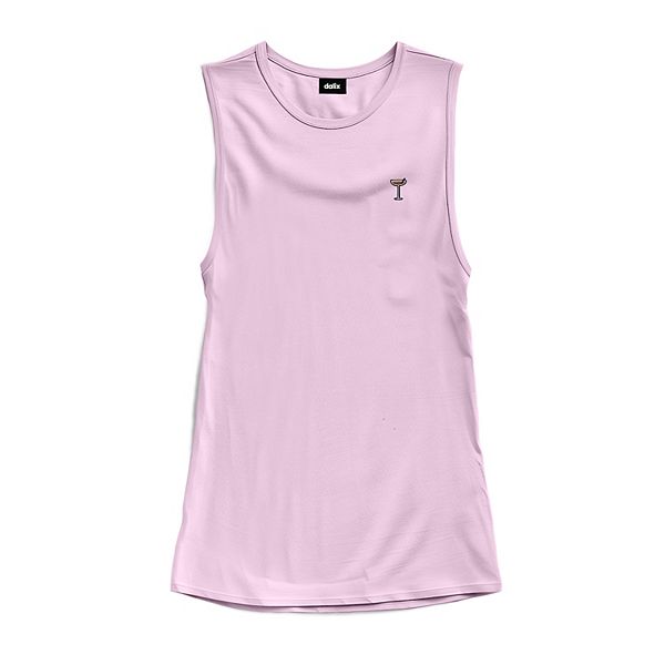 

Женский топ muscle tank цвета coffee martini Dalix, Lilac
