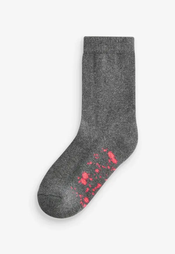 Носки стандартные Rich cushioned 7 pack standard socks Next, серый сплэт — фото 2