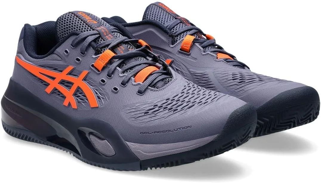 Мужские кроссовки ASICS Gel-Resolution X Clay, оранжевый/фиолетовый — фото 2