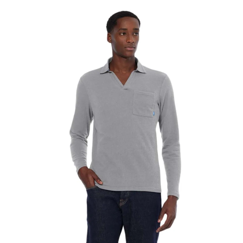 

Поло с длинным рукавом Scotch & Soda 179930 Relaxed Fit, серый