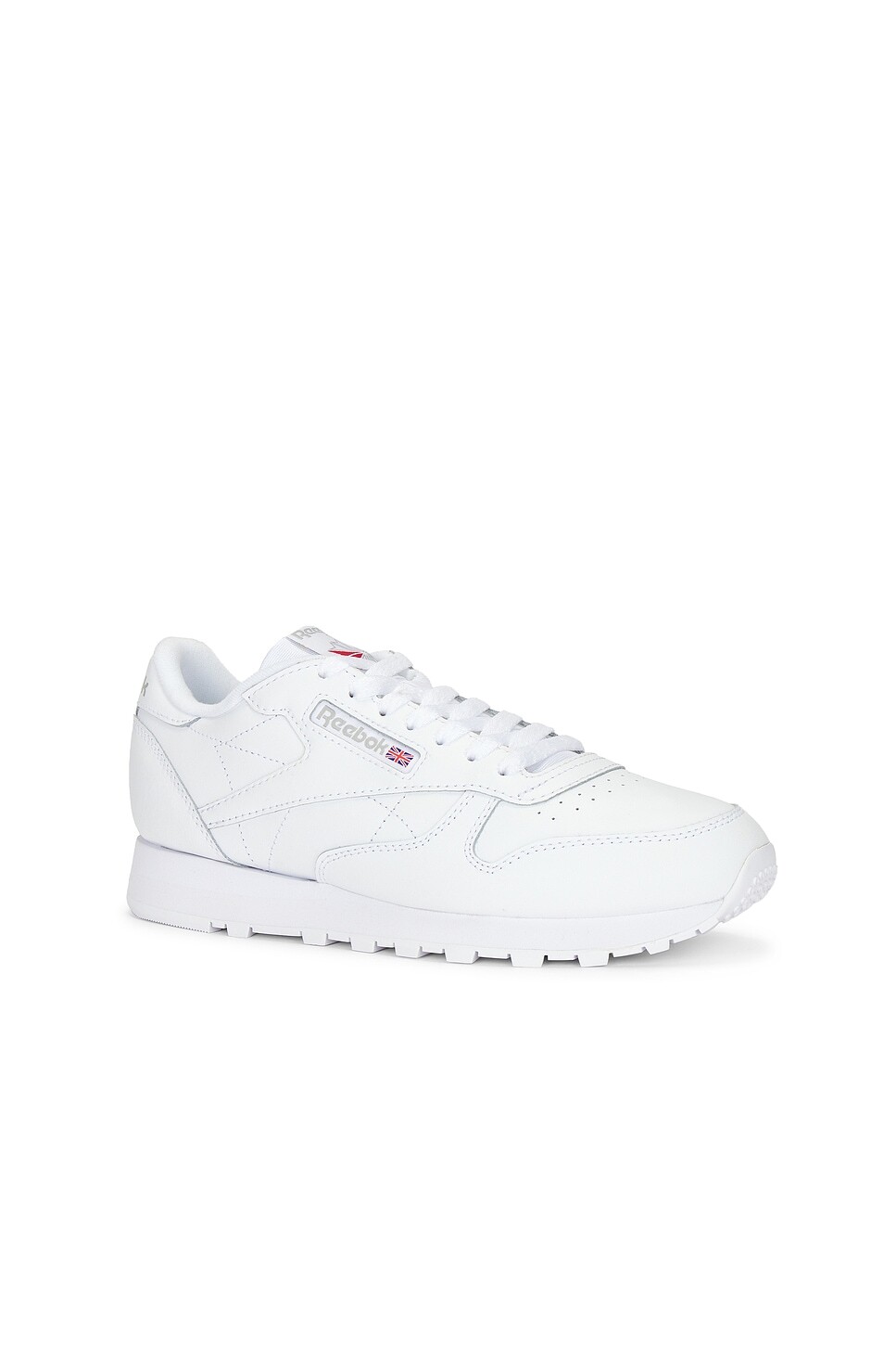 Классические кожаные кроссовки Reebok, цвет White & Pugry3 — фото 2