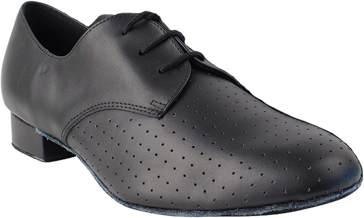 

Мужские туфли для бальных танцев, стандартные и гладкие, для танго, свадеб, сальсы, модель 916103EB, высота каблука 3 см комплект из 5 штук Very Fine, черный