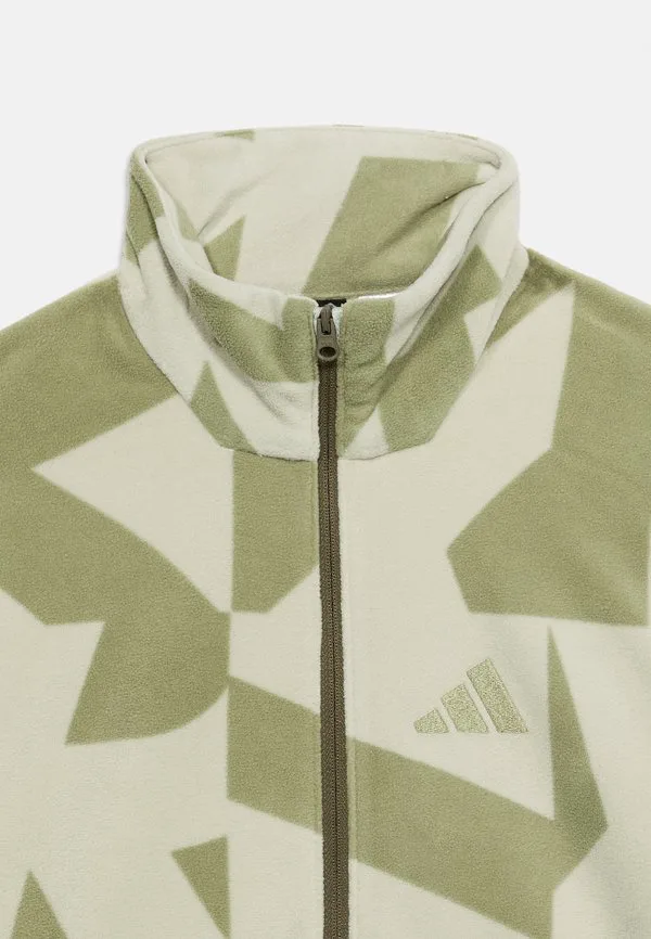 Флисовая куртка унисекс Adidas Terrex, Halo Green/Tent Green — фото 3