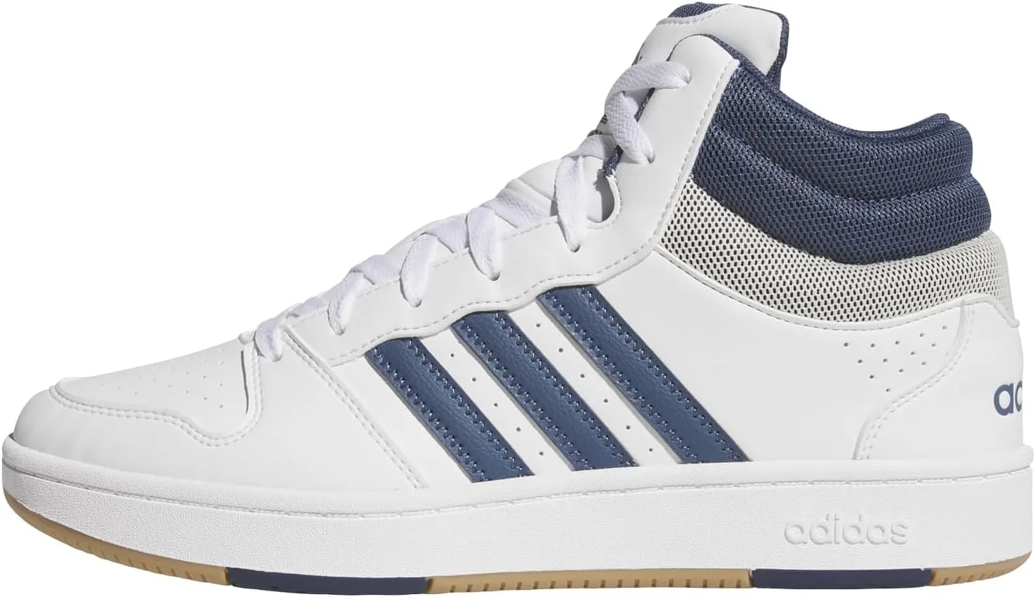 Кроссовки Adidas Unisex Hoops Mid Classic, черный