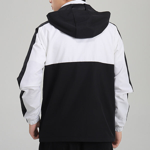 Куртка adidas neo Casual Sports Hooded Jacket White, белый — фото 4