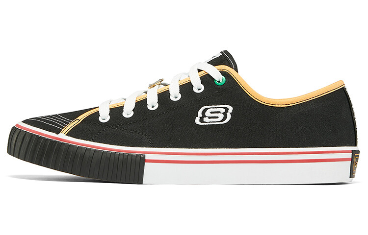 

One Piece X V"lites Скейтбординг Кроссовки Мужские Низкие Черные/белые Skechers, Черный, One Piece X V"lites Скейтбординг Кроссовки Мужские Низкие Черные/белые Skechers