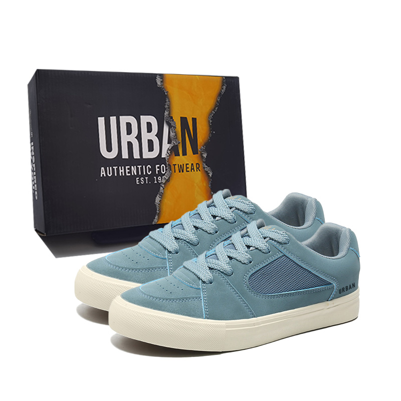 

URBAN AUTHENTIC Износостойкие дышащие низкие кеды мужские синие, цвет Blue