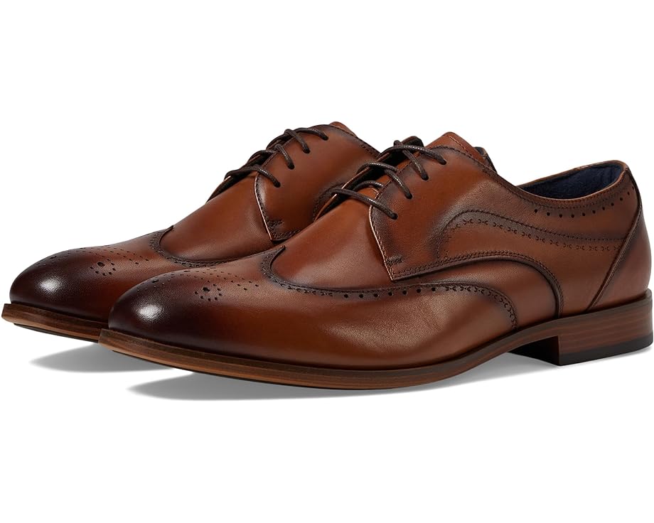 

Оксфорды Stacy Adams Brayden Wing Tip Lace-Up, цвет Tan