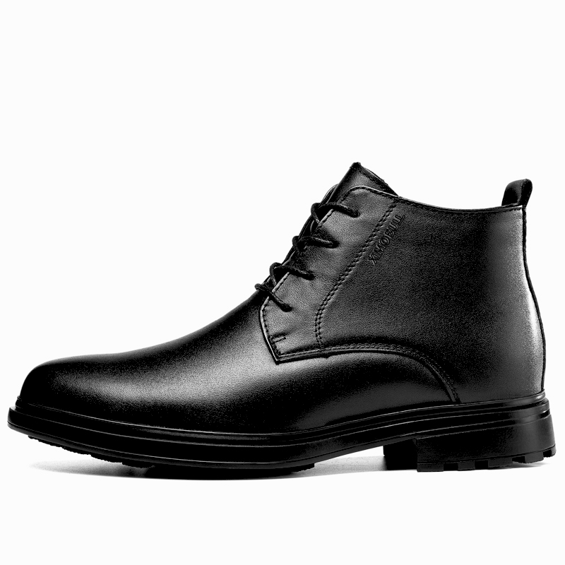 XIMO BULL Мужские повседневные туфли черные в черную клетку, цвет Black Plaid — фото 3