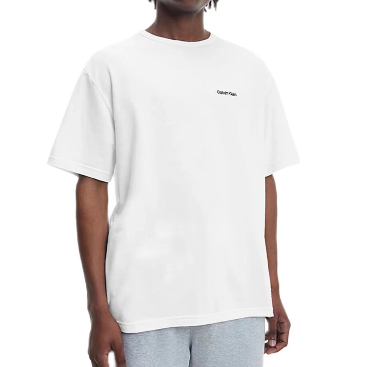 

Футболка унисекс белая Calvin Klein, белый