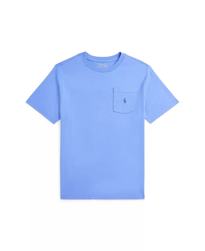

Футболка с карманом Big Boys Polo Ralph Lauren, синий
