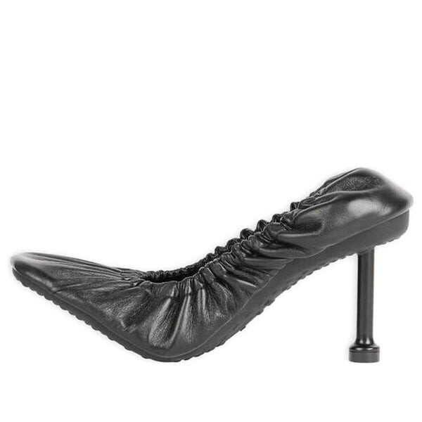Кроссовки 80mm tug pump heels 'black' Balenciaga, черный