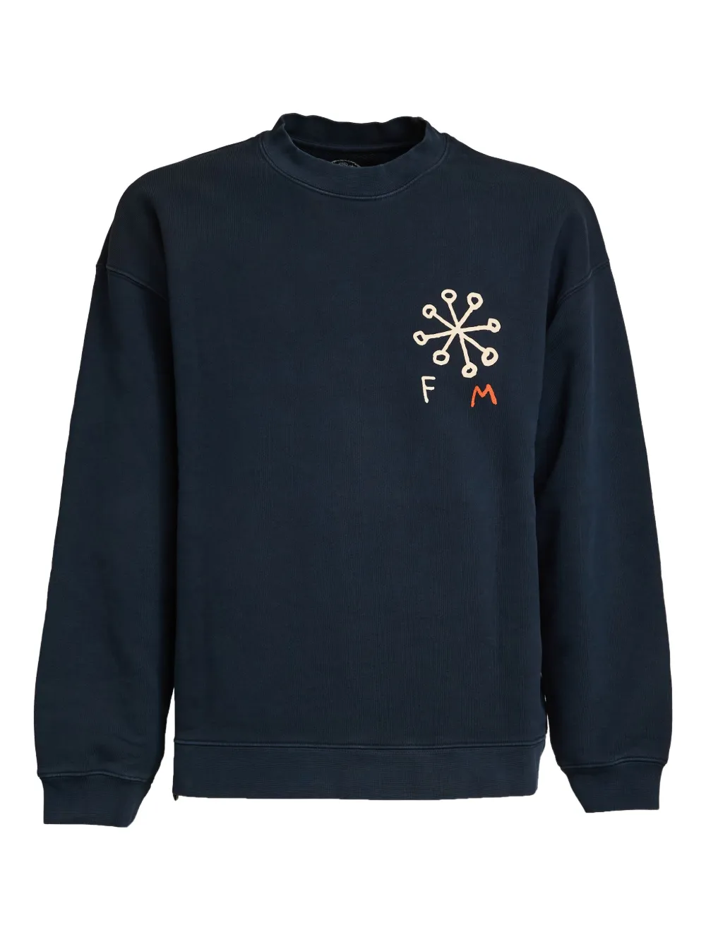 

Джемпер Bakin-One из хлопка с длинными рукавами Flower Mountain, синий