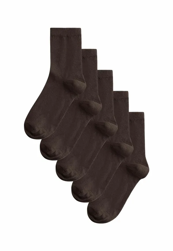 Базовый набор из пяти пар носков Next, Chocolate Brown