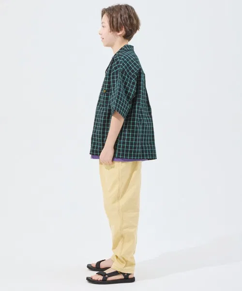 Детская рубашка KRIFF MAYER Kid's Collection с коротким рукавом и отложным воротником — фото 4