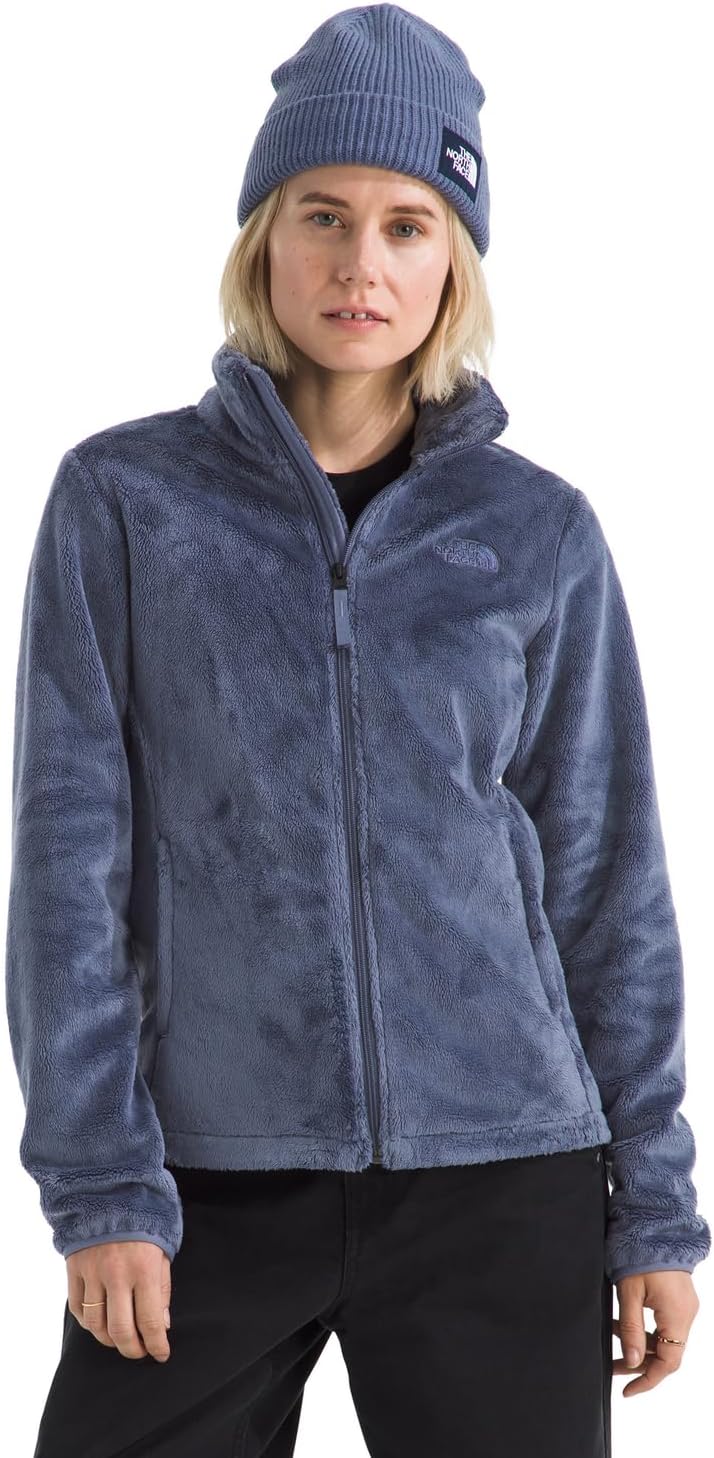 

THE NORTH FACE Женская флисовая куртка Osito с молнией | Мягкий флис с вышитым логотипом, Twilight Galaxy