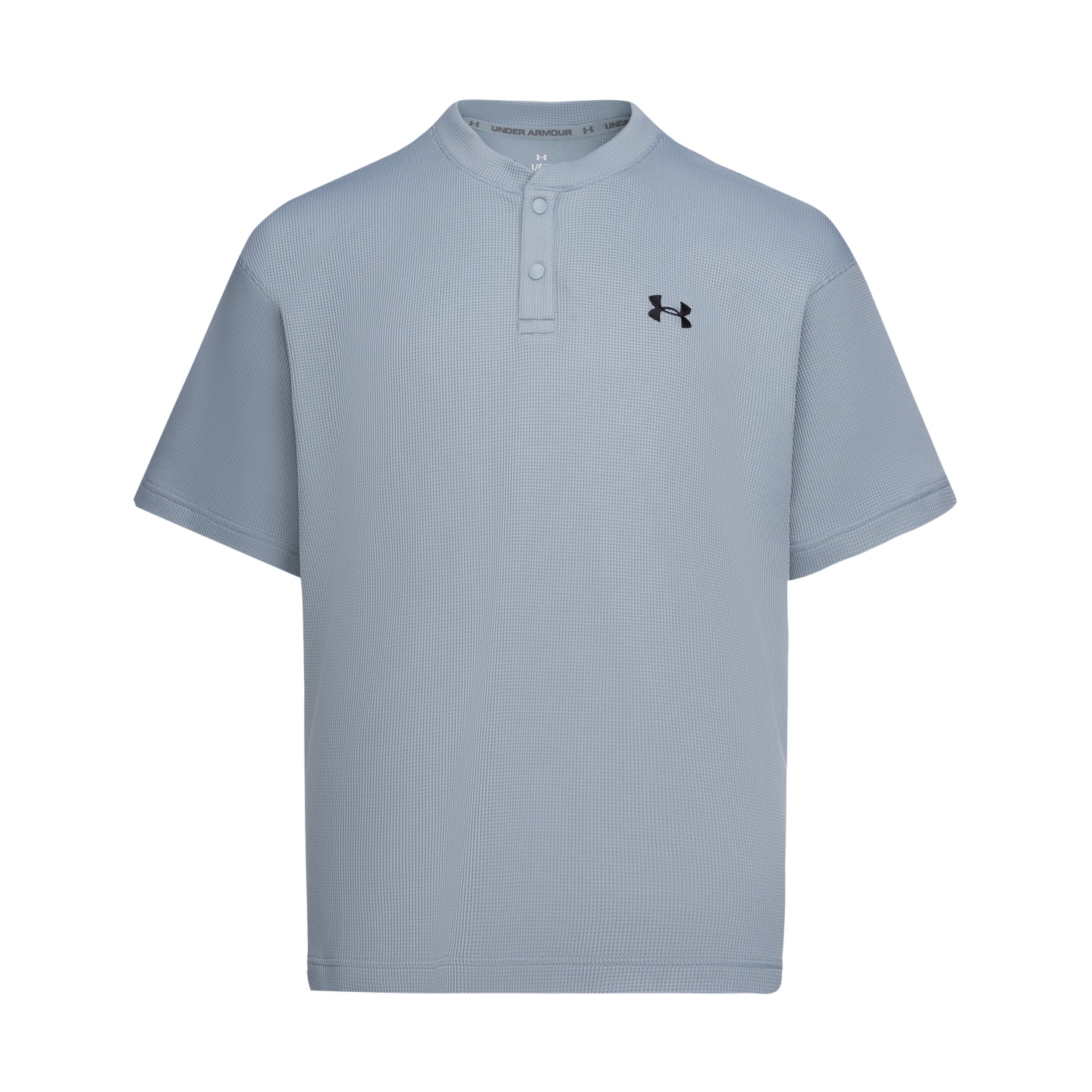 

Under Armour Футболка мужская Harbor Blue 465 Henry Collar Moderate