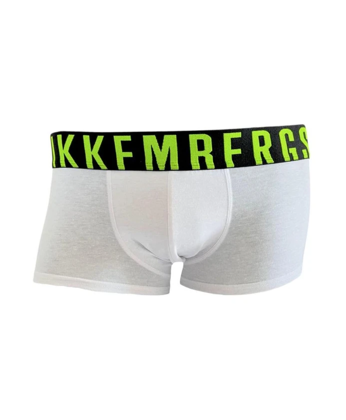 

Фирменные белые полиэстеровые боксерские шорты Bikkembergs, белый