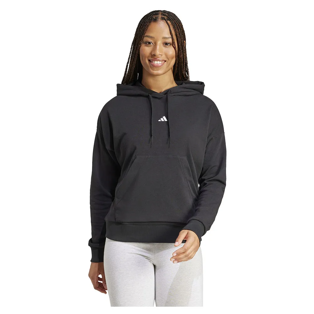 

Худи adidas Essentials Small Logo French Terry, черный