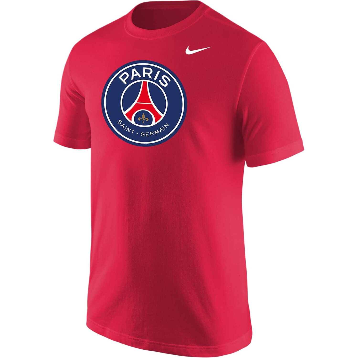 Футболка Paris Saint-Germain мужская университетская красная Nike, красный